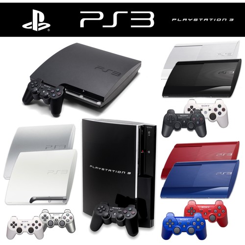 Console playstation ps3 fat - console, 3