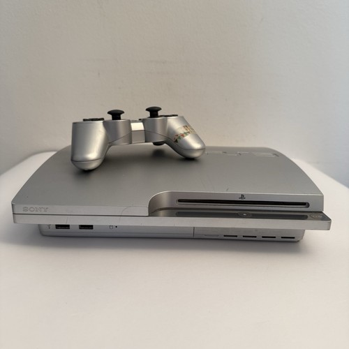 Console ps3 slim 320 silver - 320, gb