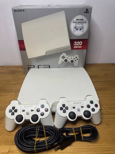 Ps3 slim 320 - ps3, bianca
