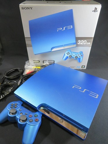 Console ps3 blu splash 320gb - console,