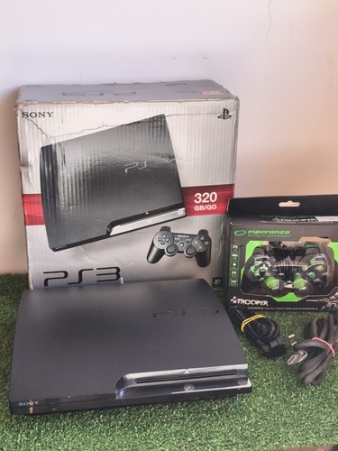 Ps3 slim console - console, boxata