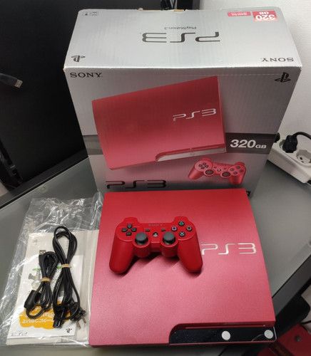 Sony playstation red - sony, 3