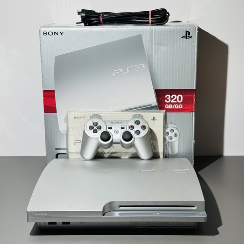 Sony playstation slim - sony, silver